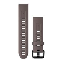 Garmin QuickFit laikrodžio dirželiai / 20 mm / Silikonas / Skalūno pilka