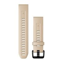 Garmin QuickFit 20 mm laikrodžio dirželiai / Silikonas / Kalkakmenio spalvos