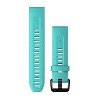 Garmin QuickFit laikrodžio dirželiai / 20 mm / Silikonas / Žalsvai mėlyna