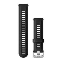 Garmin Forerunner 955 laikrodžio dirželis / Juoda-Sidabrinė