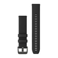 Garmin Quick Release dirželiai / 20 mm / Juodas dirželis su juoda sagtimi