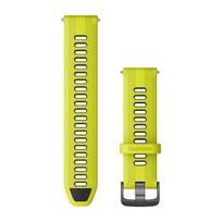Garmin Forerunner laikrodžių dirželiai / 22 mm / Geltona-Juoda su skalūno spalvos detalėmis