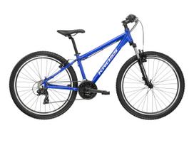 KROSS Hexagon 1.0 / Blue-Silver Gloss / kalnų dviratis (26") (M)