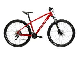 KROSS Hexagon 4.0 / Red-Silver Gloss / kalnų dviratis (29") (M)