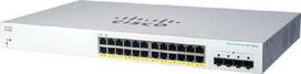 CISCO CBS220-24P-4G 24-Port Gigabit PoE/4x1G SFP