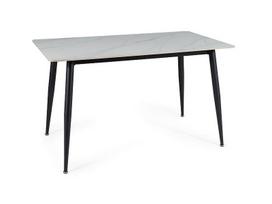 Valgomojo stalas RION, 130 x 70 cm, balta