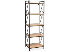 Pastatoma lentyna TABLO R5, 60 cm, ąžuolo/juoda