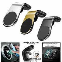 Prie automobilio grotelių tvirtinamas magnetinis telefono laikiklis