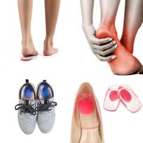 Silikoninės pakulnės į batus „COMFORT HEAL“