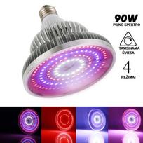 90W automatinė lempa augalų auginimui