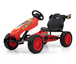 Gokartas su pedalaisraudonas