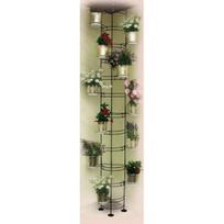 Stovas gėlėms 250*30cm iki lubų juodas