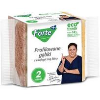 FORTE 2 profiliuotų kempinių su EKO pluoštu rinkinys