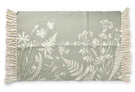 FLORAL kilimas 60X90cm žalias