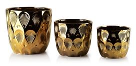 Nevos rinkinys iš 3 puodų xl20xh19.5cm l16xh14.5cm m14x12.5cm