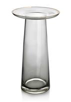 SERENITE Vaza h25x14.5cm pilka