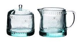ECILA LIGHT 2-in-1 rinkinys, susidedantis iš torto padėklo 9cmx7.3cm ir 300ml pieno talpa