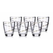 Stikliukai 25ml 6vnt Barylka decor spiral.