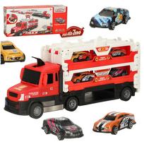 Automobilinis priekabos transporteris sulankstomas XXL raudonas
