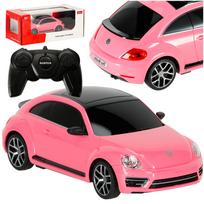 RC automobilis 1:24 Volkswagen Beetle rožinė