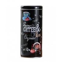 Dėžutė met. apvali 18*8cm 700ml Coffe