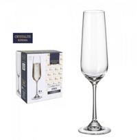 Taurės šampanui 200ml 6vnt STRIX Bohemia
