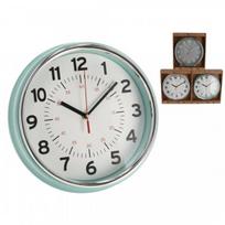Laikrodis plast. sieninis 29cm SECOND