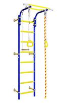 Sporto kompleksas (gimnastikos sienelė) SANRO TOPLINE mėlyna-geltona, 225x49cm