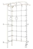 Sporto kompleksas (gimnastikos sienelė) SANRO S4 Pastel balta-pilka, 219,6x70,2x119cm