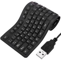 Silikoninė 109 mygtukų USB kompiuterio klaviatūra