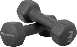 Neopreniniai hanteliai inSPORTline ON-X Renbell 2 x 2 kg