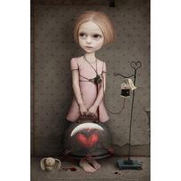 5D DIY Diamond Painting Woman Enters Blood Diamond Diamond Embroidery Full Mosaic Kits Cross Stitch Home Decor Handmade Gifts Round 20x30cm