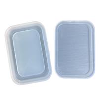 Clear Quicksands Photo Frame Silicone Molds Shaker Oil UV Resin Epoxy Keychain Mold For DIY Pendant Jewelry Making B