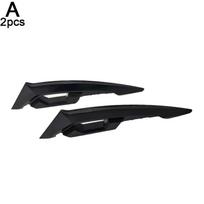 1Pair Universal Motorcycle Winglet Aerodynamic Spoiler Dynamic Wing with Adhesive Decoration Sticker For Motorbike Scooter A9I3 mėlyna