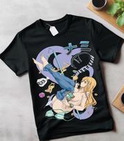 Sakura Haruno T-Shirt Naruto Hinata Hentai Waifu Anime Mio Gift Shirt sex shirt S