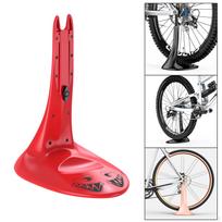 Bike Floor Type Parking Rack Stand Bicycle for Cleaning Apartment raudona