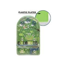 Mini Pinball Game Cartoon Frog Kitten Educational Toy Kids Interactive Labyrinth Beads Party Fun Strategy Machine