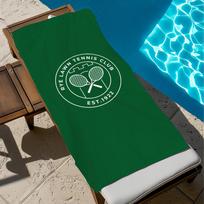 W-Wimbledon-n Rankšluostis Didelis Greitai Džiūstantis Mikropluošto Minkštas Paplūdimio Rankšluostis Kelionėms Sportui Pirties Maudynėms Stovyklavimui W40*H60(CM)
