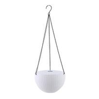 Self-absorbing Flowerpot Rattan-like Weaving Texture And Absorbent Rope Flower Pot with Hanging Chain Planter for Indoor Outdoor S balta