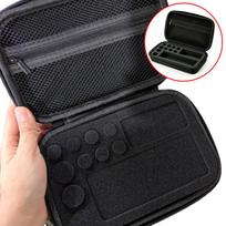 8/10 Slots Insulin Vial Storage Case 1-10ML Essential Oils Carrying Box Insulin Organizer  for Home Inner Black Style B
