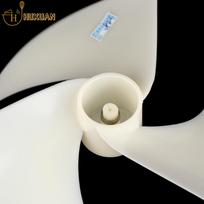 1 vnt. 15 cm skersmens šaldytuvo ventiliatoriaus mentės BCD-555/556/550/551/553WKM kondensatoriaus varikliui Plastikiniai aušinimo ventiliatorių lapelių dalys