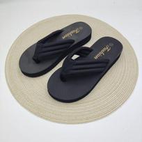 Super high heel flip-flops women's summer new non-slip slope heel beach shoes high heel thick sole cool slippers 36