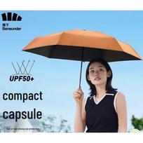 Beneunder Anti-UV Capsule Umbrella saulėlydžio oranžinė spalva