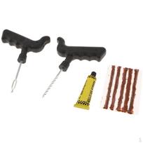 Car Auto Tubeless Tyre Puncture Repair Kit Strip Plug Motorcycle