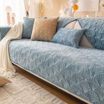 Rudens žiemos pliušinis sofos užvalkalas, vienspalvis pledas, neslystantis, užpildantis svetainės sofos užvalkalus rankšluosčių baldams 45x45 pillowcase1