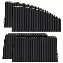 4pcs/set Car Side Curtain Adjustable Car Window Sun Screen Shades Auto Window Sun Shade Privacy Sun UV Protection Window Shield