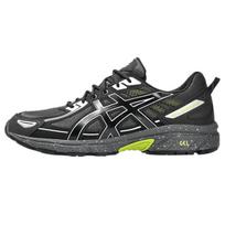 Asics Gel Venture 6 žemi bėgimo bateliai Unisex Juodi sportbačiai 1203A438-027 39.5