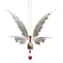 Hanging Crystal Suncatcher with  Hanging Pendant for Home Decoration raudona