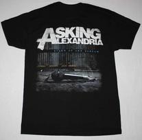 STAND UP AND SCREAM ASKING ALEXANDRIA Shirt Black Classic Unisex S-5XL Unisex T-Shirt L