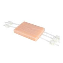 Injection Training Pad Model Silicone Human Skin Suture Training Injection Simulator Practice Pad Veins Imbedded Model 1
